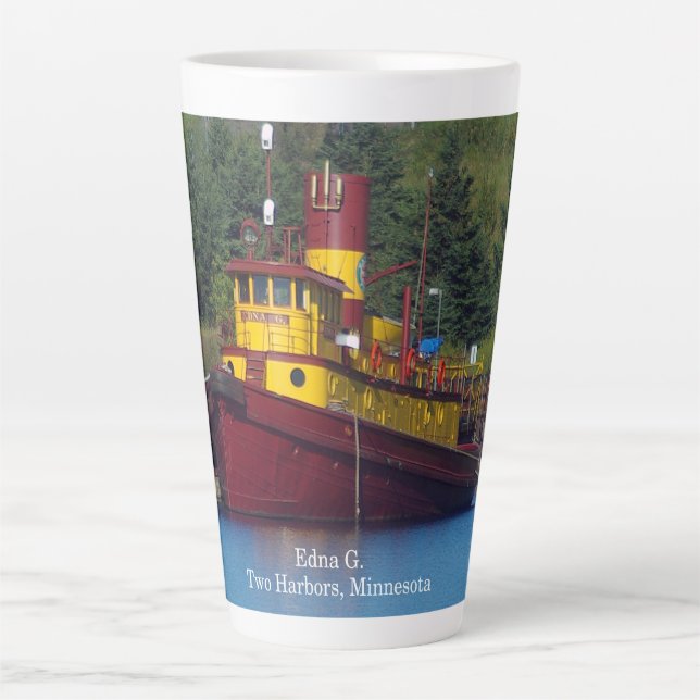 Edna G. latte Tasse (Vorderseite)