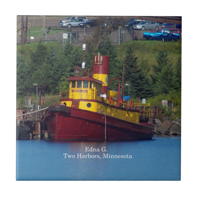 Edna G. tile Fliese (Vorderseite)