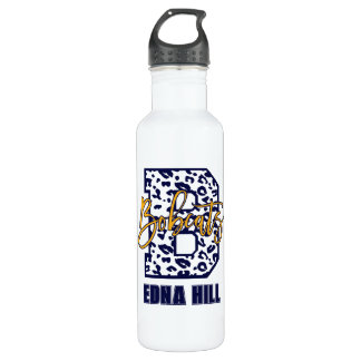 Edna Hill "B" Bobcats Water Bottle Edelstahlflasche