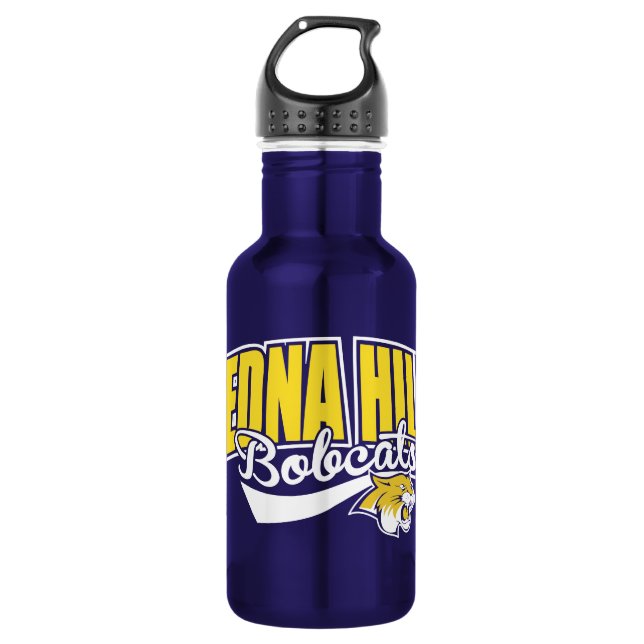Edna Hill Bobcats Wasserflasche (Vorderseite)
