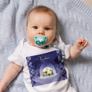 Edo-Nekos Snowy-Feier Baby Strampler