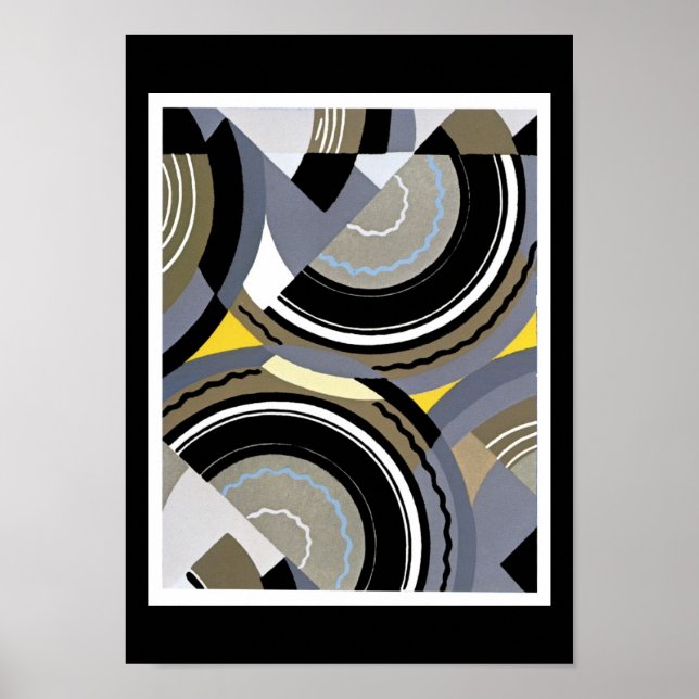 Edouard Benedictus Poster d'Art Jazz (Devant)