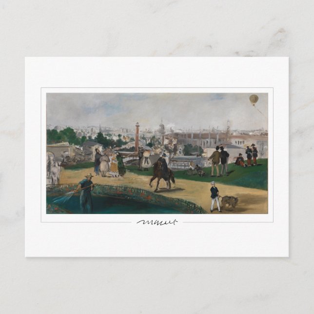 Édouard Manet #128 - Fine Art Postkarte (Vorderseite)