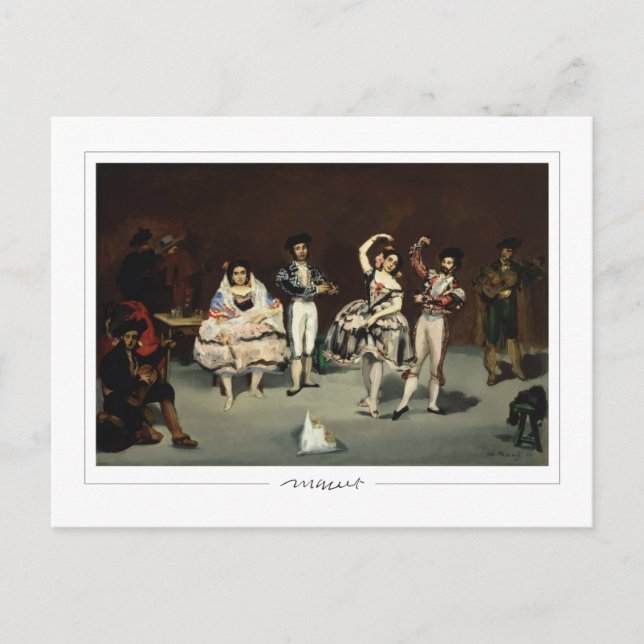 Édouard Manet #18 - Fine Art Postkarte (Vorderseite)