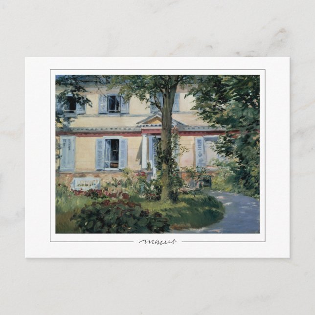 Édouard Manet #202 - Fine Art Postkarte (Vorderseite)