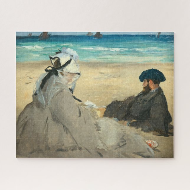 Edouard Manet - Am Strand (Horizontal)