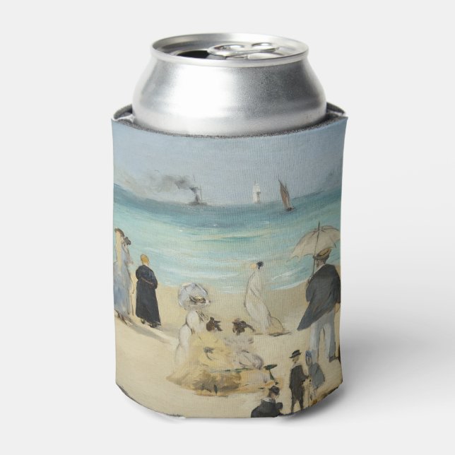 Edouard Manet - Am Strand von Boulogne-sur-Mer Dosenkühler (Kanne Vorderseite)