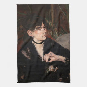 Edouard Manet - Berthe Morisot mit einem Fächer 18 Geschirrtuch