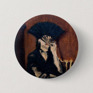Edouard Manet - Berthe Morisot mit einem Fächer Button