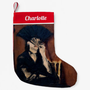 Edouard Manet - Berthe Morisot mit einem Fächer Kleiner Weihnachtsstrumpf