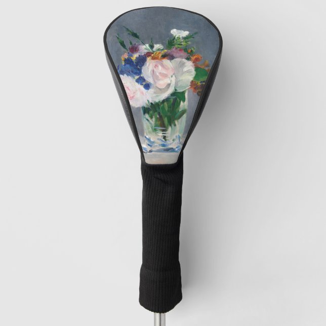Edouard Manet - Blume in einer Kristallvase Golf Headcover (Vorderseite)