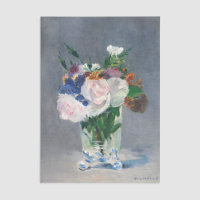 Edouard Manet - Blume in einer Kristallvase