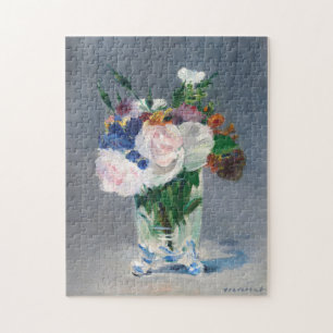 Edouard Manet - Blumen in einer Kristallvase