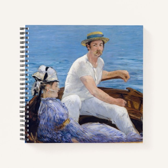 Edouard Manet - Boot Notizbuch (Vorderseite)