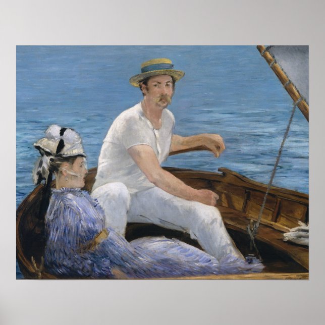 Edouard Manet - Boot Poster (Vorne)
