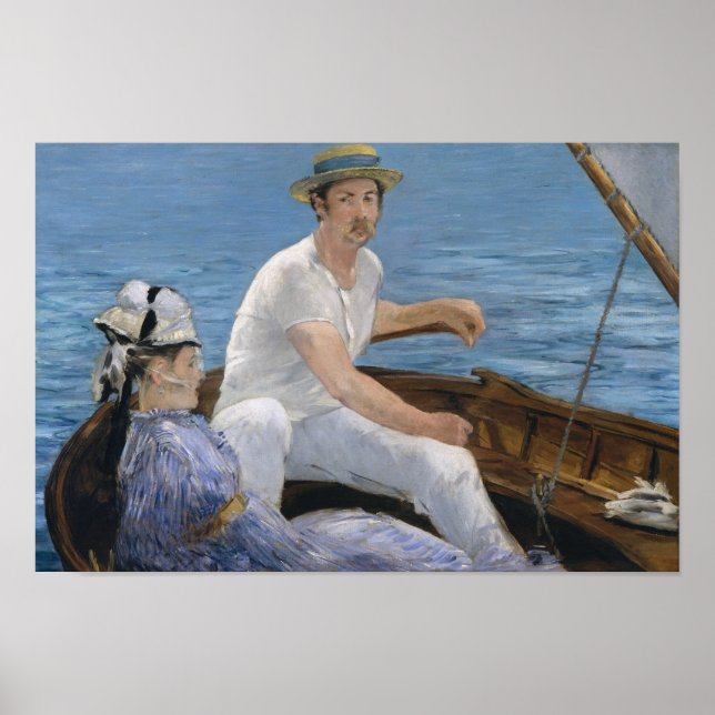 Edouard Manet - Boot Poster (Vorne)