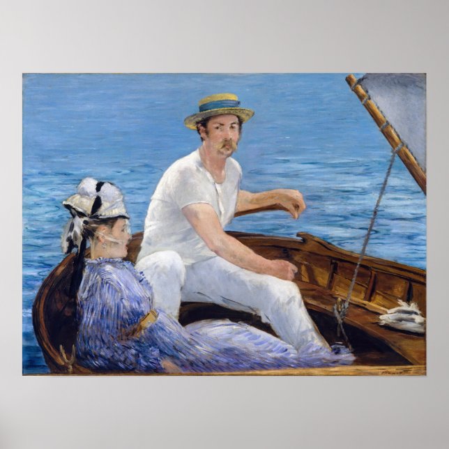 Edouard Manet - Boot Poster (Vorne)