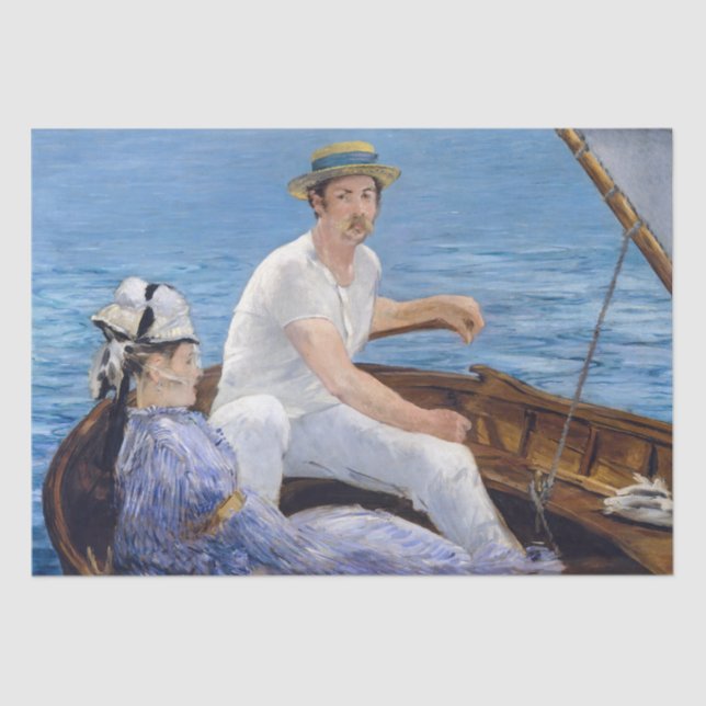 Edouard Manet - Boot Seidenpapier (Vorderseite)
