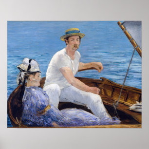 Edouard Manet - Booten Poster