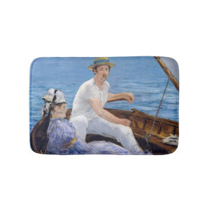 Edouard Manet - Bootsfahrt Badematte