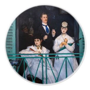Edouard Manet - Der Balkon / Le Balcon Keramikknauf