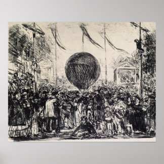 Edouard Manet - Der Ballon Poster