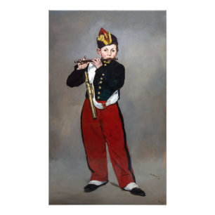 Edouard Manet - Der Pfeifer / Junger Flötist Fotodruck