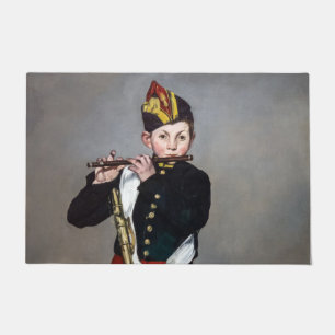 Edouard Manet - Der Pfeifer / Junger Flötist Fußmatte