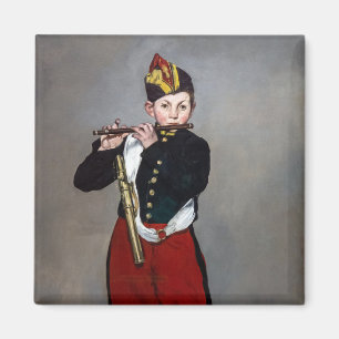 Edouard Manet - Der Pfeifer / Junger Flötist Magnet