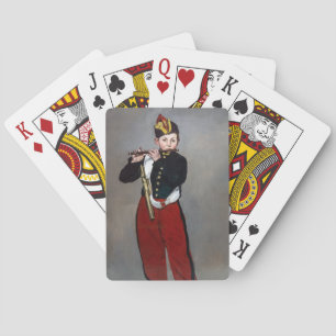 Edouard Manet - Der Pfeifer / Junger Flötist Spielkarten
