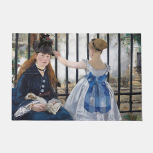 Edouard Manet - Die Eisenbahn Fußmatte