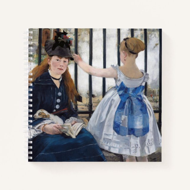 Edouard Manet - Die Eisenbahn Notizbuch (Vorderseite)