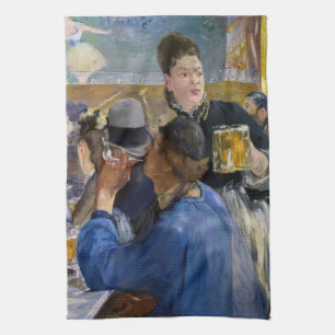 Edouard Manet - Ecke eines Café-Concerts Geschirrtuch