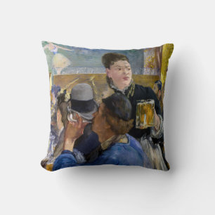 Edouard Manet - Ecke eines Café-Concerts Kissen