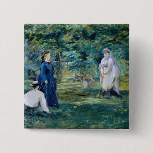 Edouard Manet - Ein Krocketspiel Button