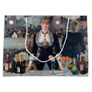 Edouard Manet - Eine Bar in den Folies-Bergere Große Geschenktüte