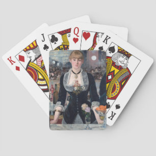 Edouard Manet - Eine Bar in den Folies-Bergere Spielkarten