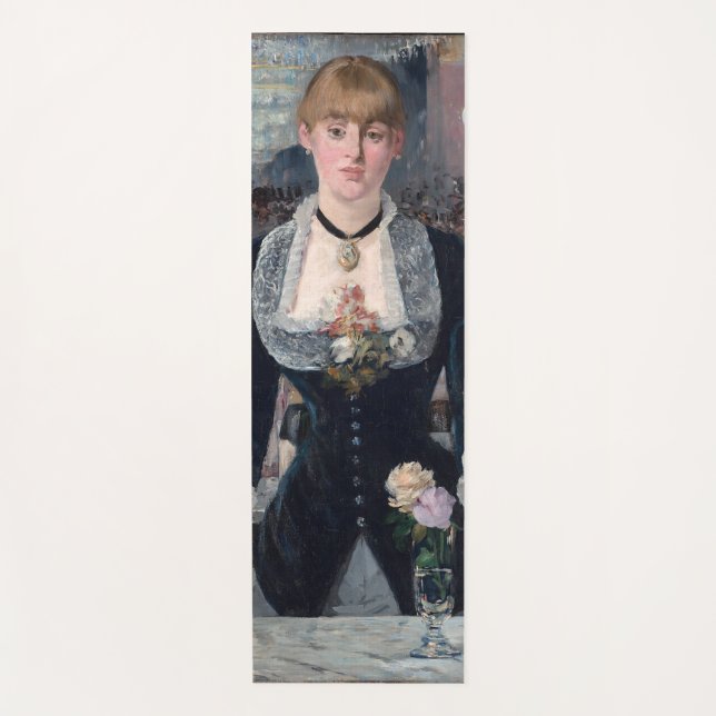 Edouard Manet - Eine Bar in den Folies-Bergere Yogamatte (Vorderseite)
