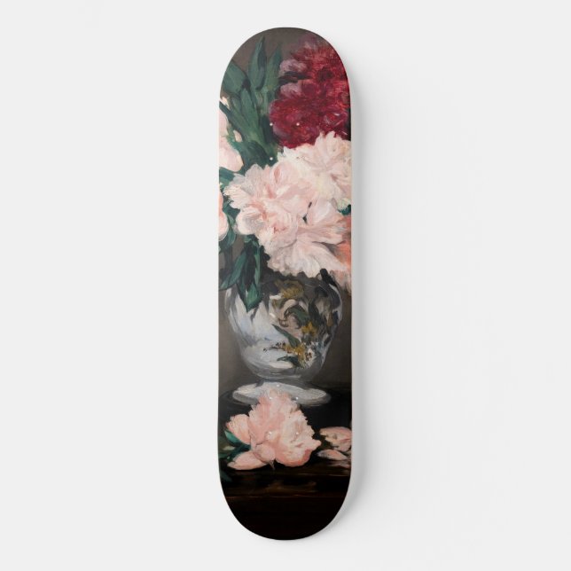 Edouard Manet - Erdweide auf kleinem Boden Skateboard (Vorderseite)