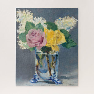 Edouard Manet - Flieder und Rosen