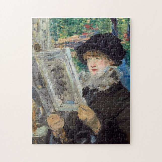 Edouard Manet - Frau lesend (Vertikal)