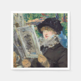 Edouard Manet - Frauen beim Lesen Serviette