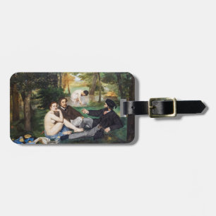 Edouard Manet - Frühstück im Freien Gepäckanhänger