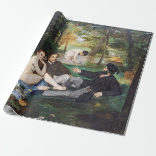 Edouard Manet - Frühstück im Freien Geschenkpapier