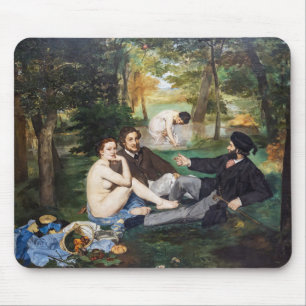 Edouard Manet - Frühstück im Freien Mousepad