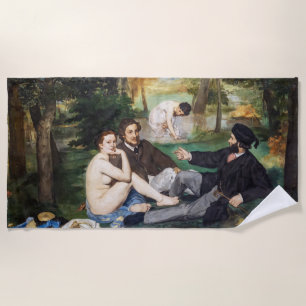 Edouard Manet - Frühstück im Freien Strandtuch