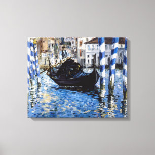Edouard Manet - Grand Canal, Venedig Leinwanddruck