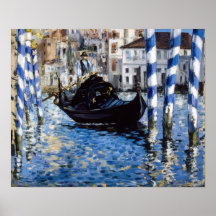 Edouard Manet - Grand Canal, Venedig