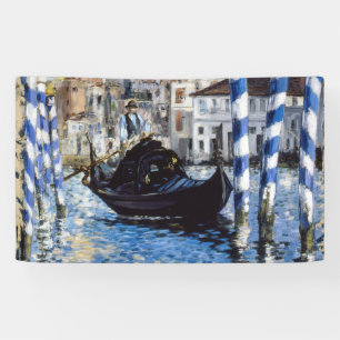 Edouard Manet - Großer Kanal, Venedig Banner