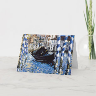 Edouard Manet - Großer Kanal, Venedig Karte